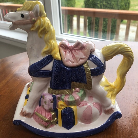 The Vintage Heritage Mint Ltd. Collectable Rocking Horse Decorative Teapot- used - Picture 15 of 15